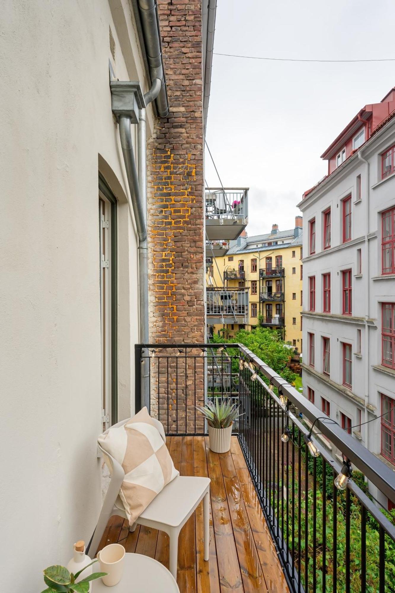 Dinbnb Apartments Gruenerlokka I 2-Bedroom With Double Queen Room & Balcony Oslo Exterior photo